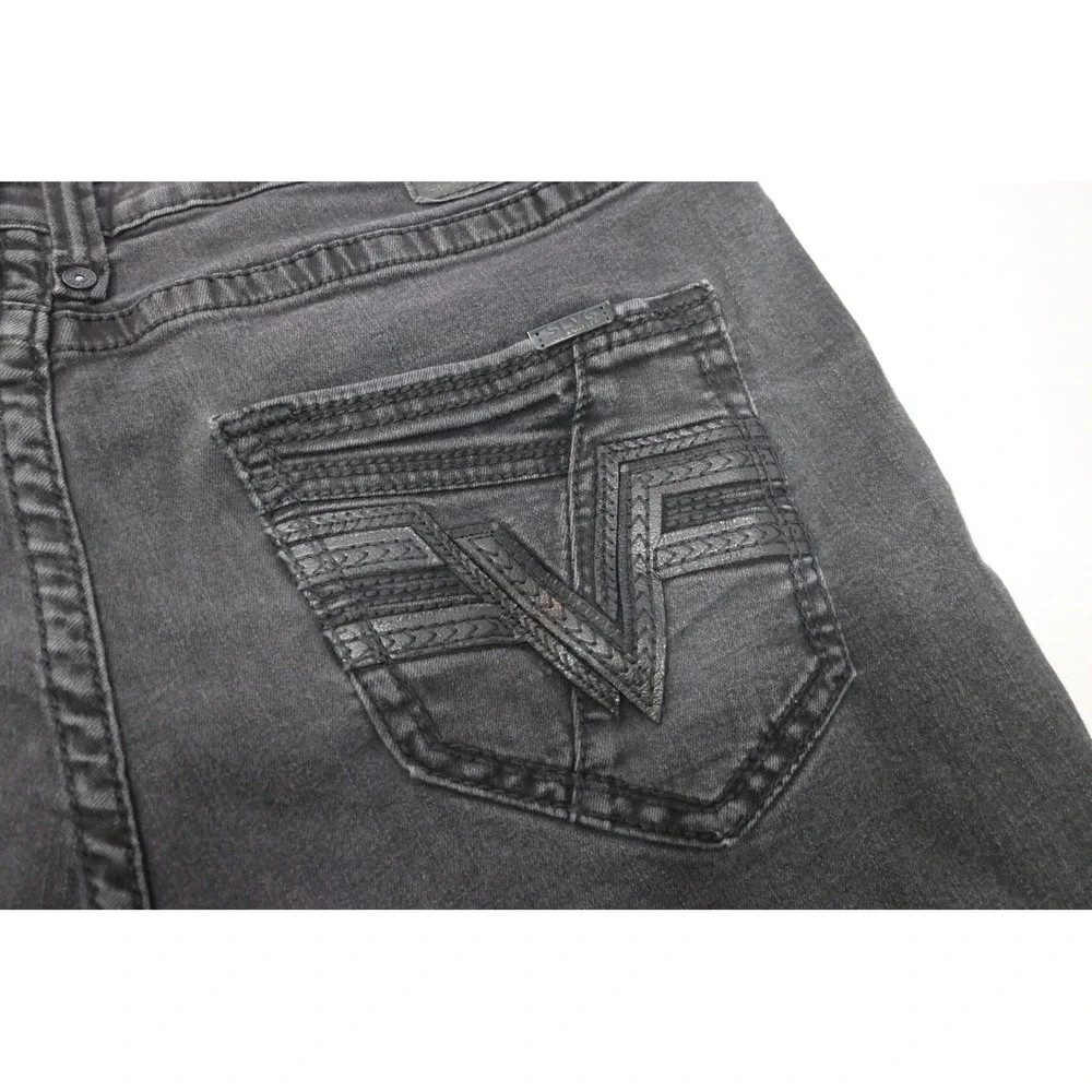Salvage Supply Company Mayhem Boot Jeans Mens 40x32 Black Regular Fit Excellent